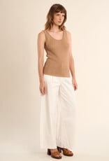 Crochet Knit Sleeveless Top