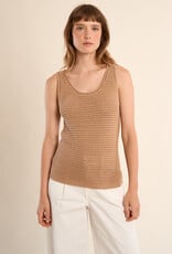 Crochet Knit Sleeveless Top