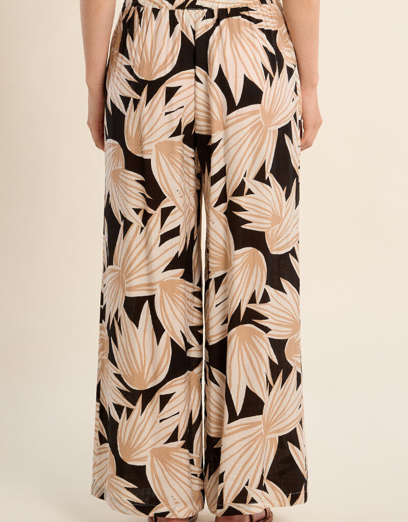 Flower Print Pull On Pant