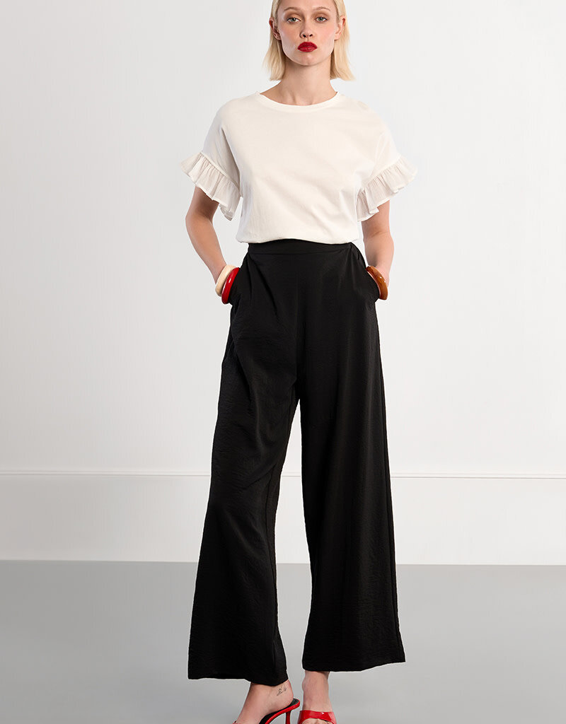Wide Leg Woven Pant