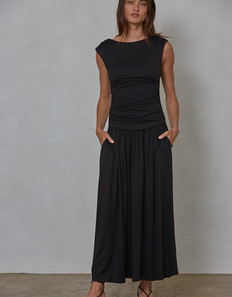 Lionel Ruched Maxi Dress