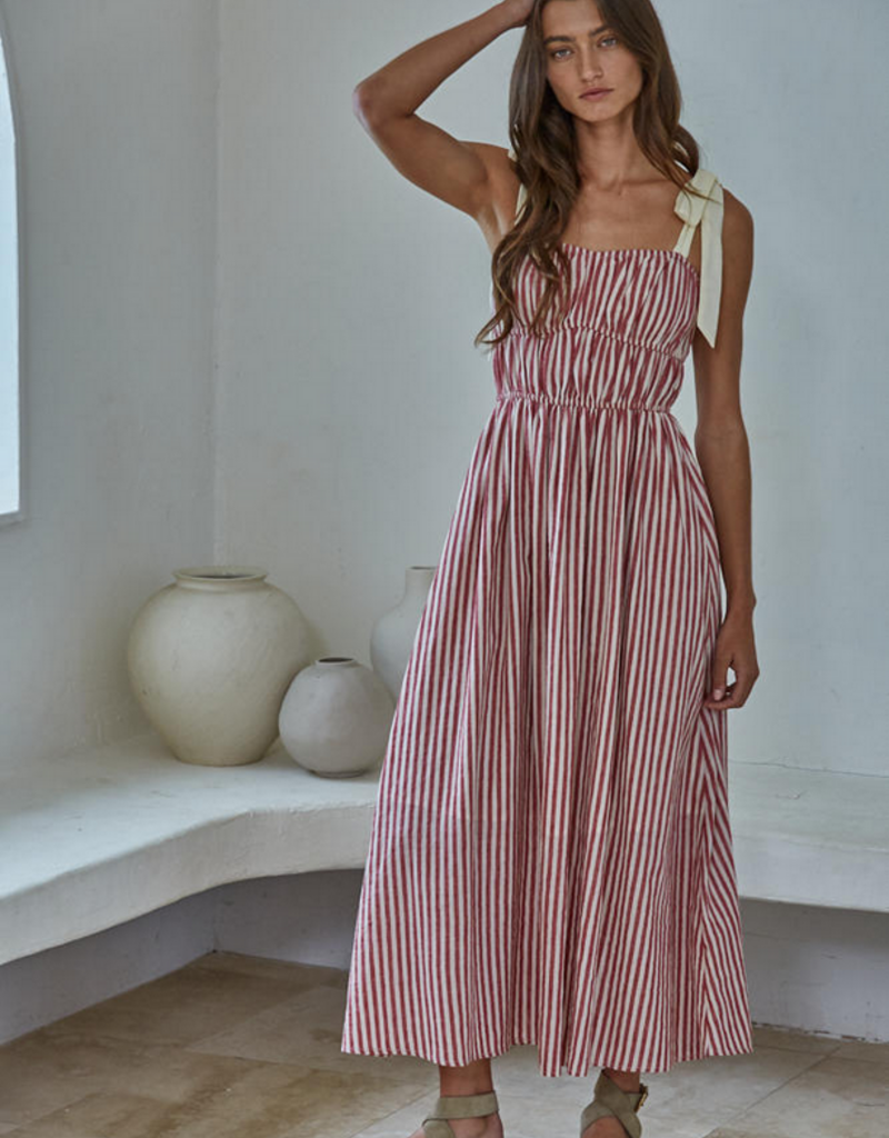 Francois Dress w/ Ribbon Straps