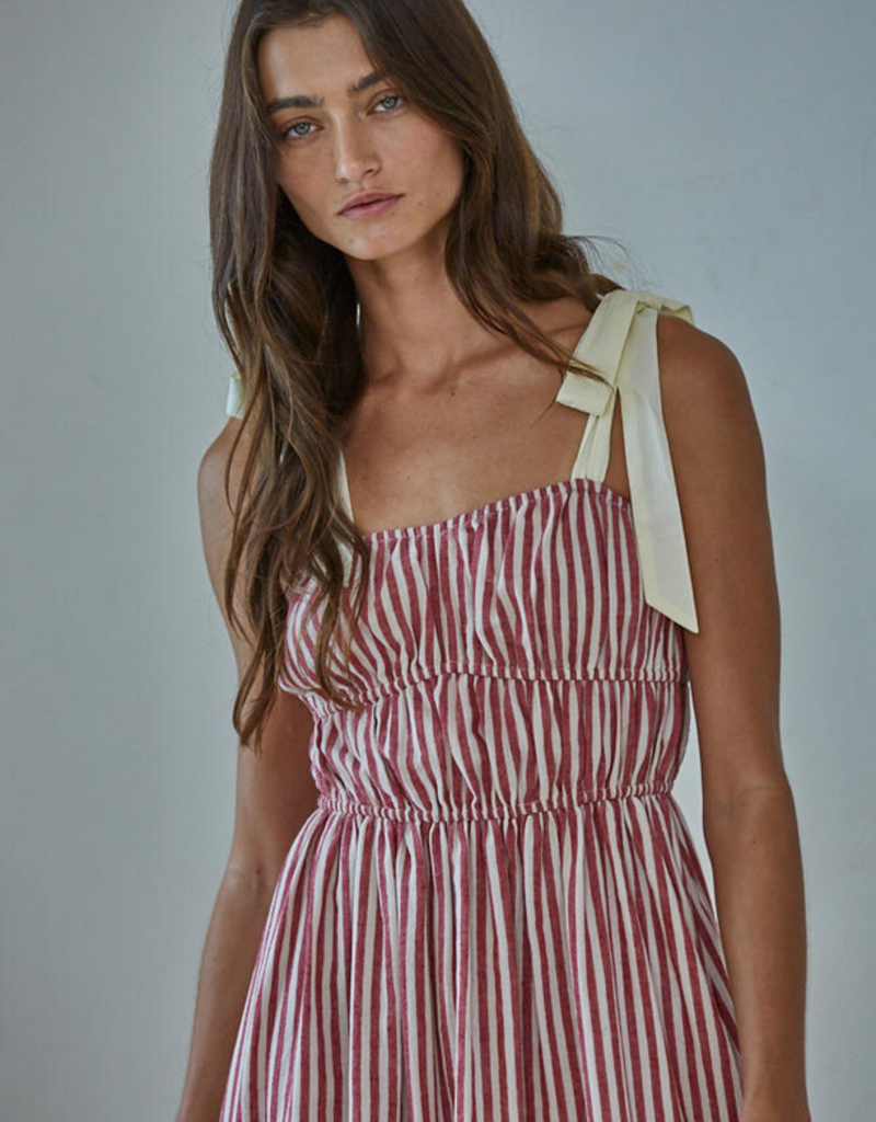 Francois Dress w/ Ribbon Straps