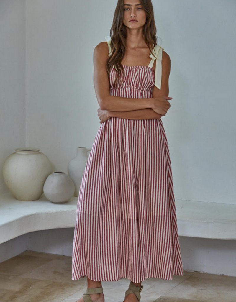 Francois Dress w/ Ribbon Straps