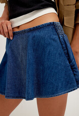 Free People Paradise Found Denim Skort