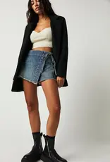 Free People Emmy Denim Skort