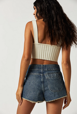 Free People Emmy Denim Skort