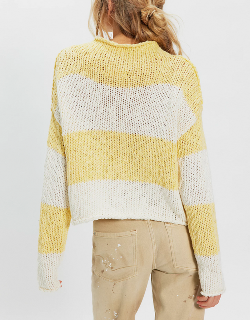 Free People Opal Rugby Stripe Sweater