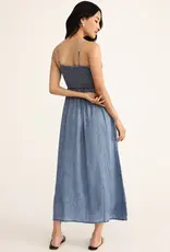 Bayside Chambray Maxi Dress
