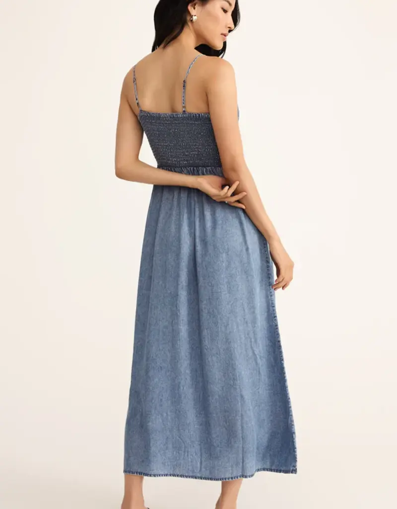Bayside Chambray Maxi Dress