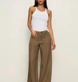The Linen Marine Wide Leg