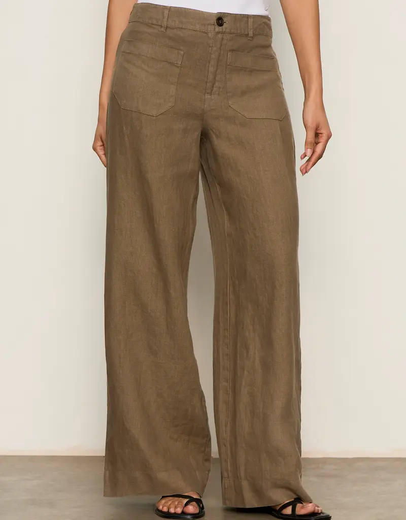 Sanctuary The Linen Marine Wide Leg