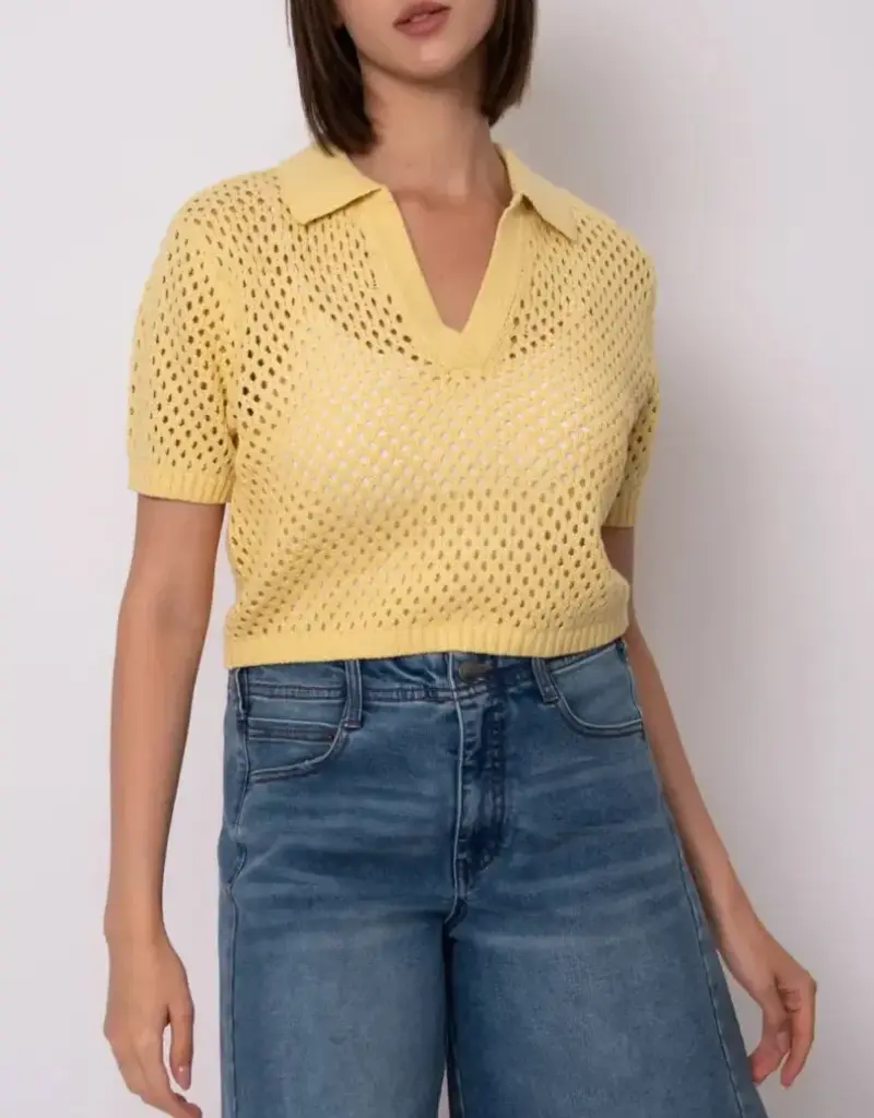Cadhla Open Knit Top