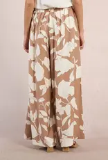 Wide Leg Floral Print Pant