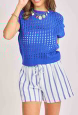 Elia Open Knit Pullover