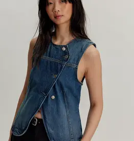 Free People Maris Denim Vest