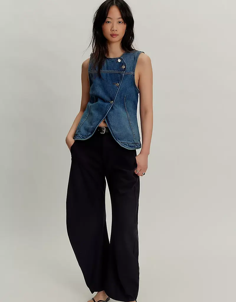 Free People Maris Denim Vest