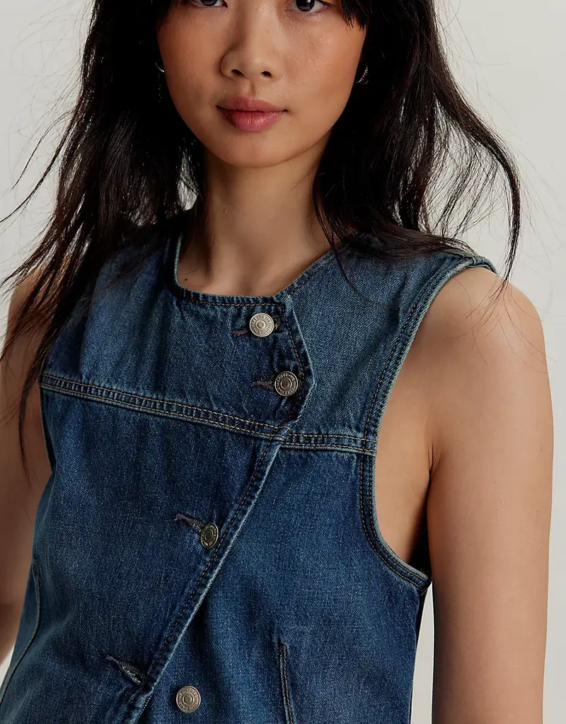 Free People Maris Denim Vest