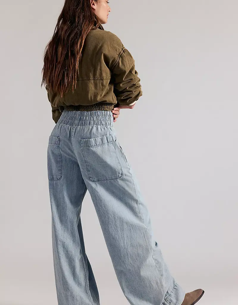 Free People Breezy Denim Pull On