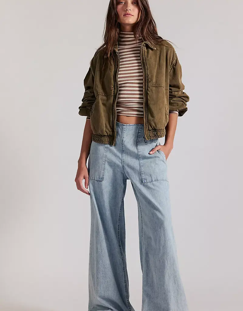 Free People Breezy Denim Pull On