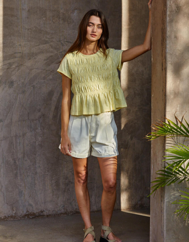 Emme Smocked Top
