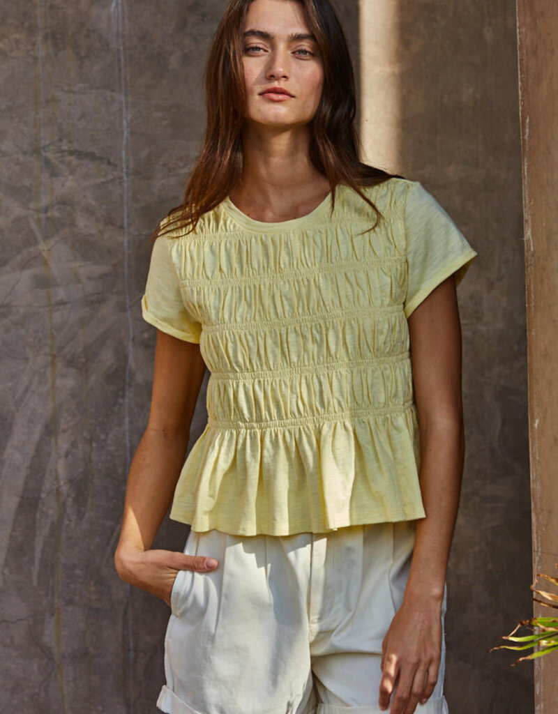 Emme Smocked Top