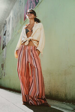 Free People Days End Soalr Linen Stripe Pant