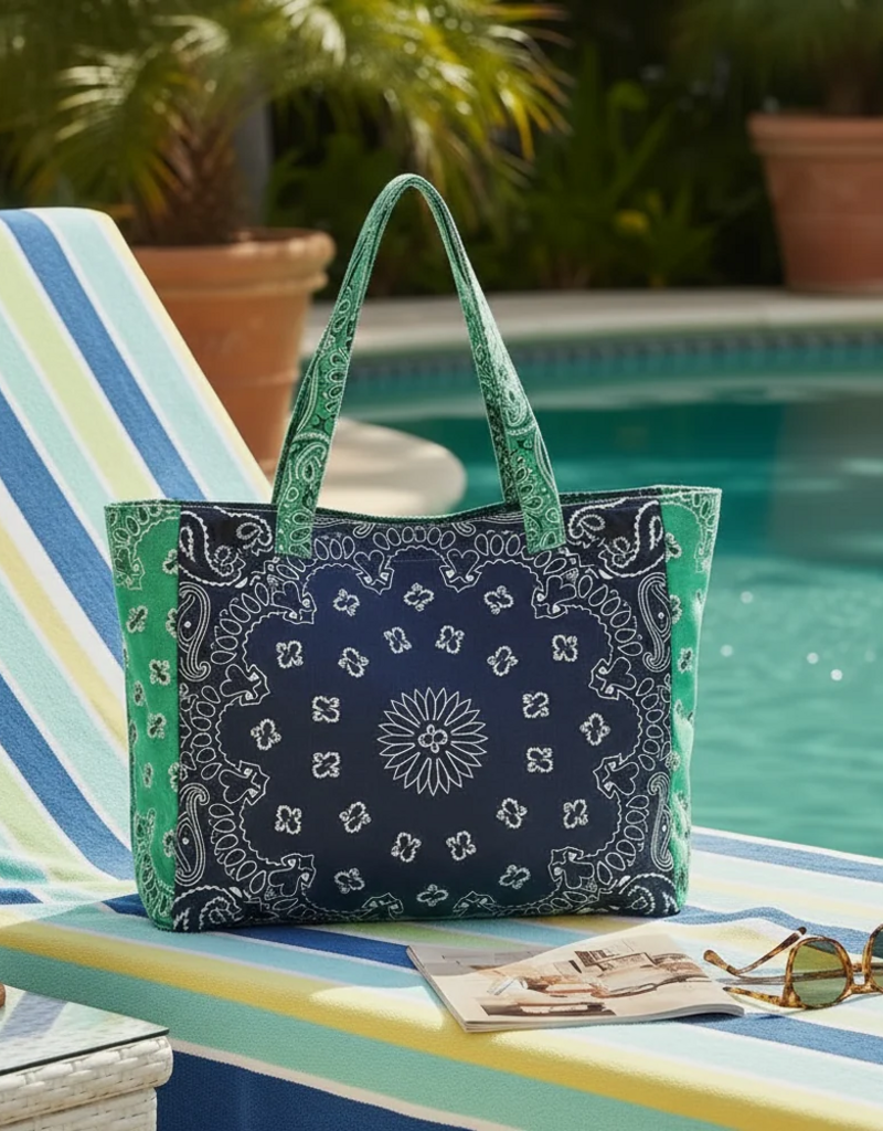 Bailey Bandana Tote Bag