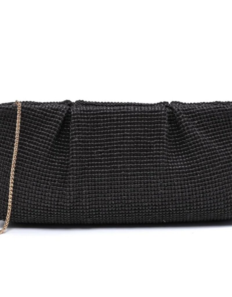 Franny Woven Clutch