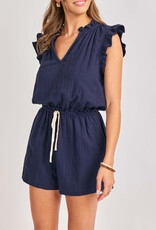 Lilah Ruffle Sleeve Romper