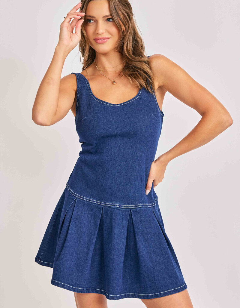 Cowgirl Denim Mini Dress