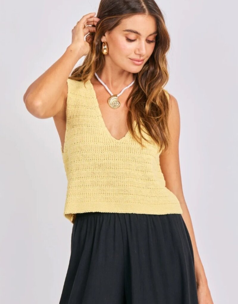 Pineapple Sweater Tank