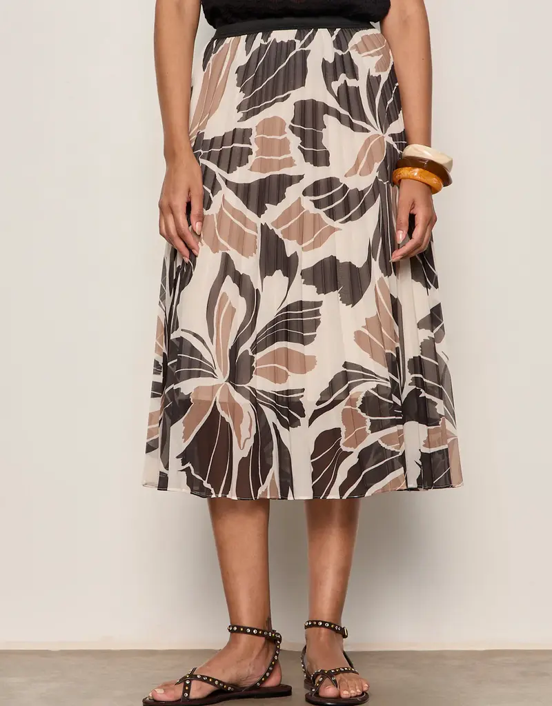 Sanctuary Nostalgia Pleated Midi Skirt