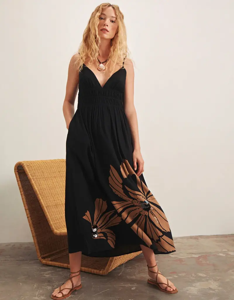Mira Emellished Volume Dress
