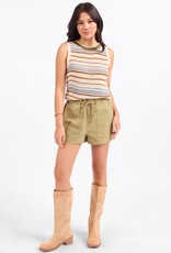 Fall Stripe Sweater Vest