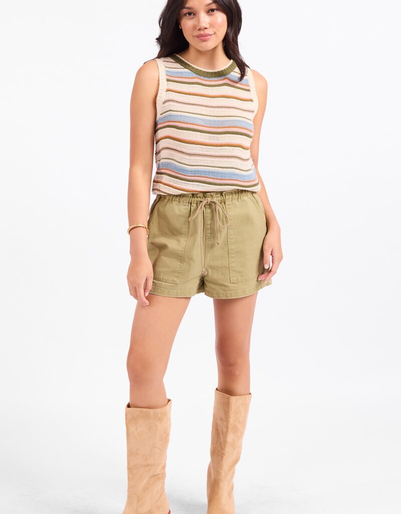 Fall Stripe Sweater Vest