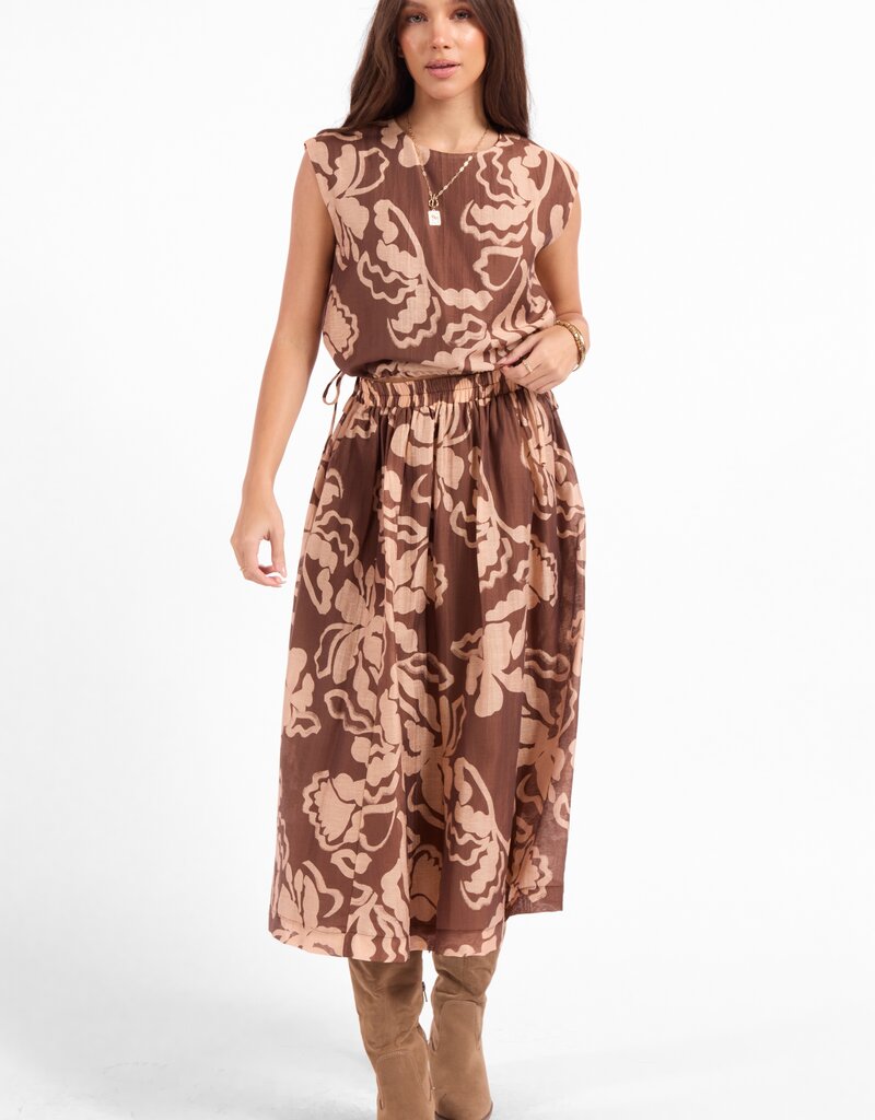 Rustic Charm Tie Top