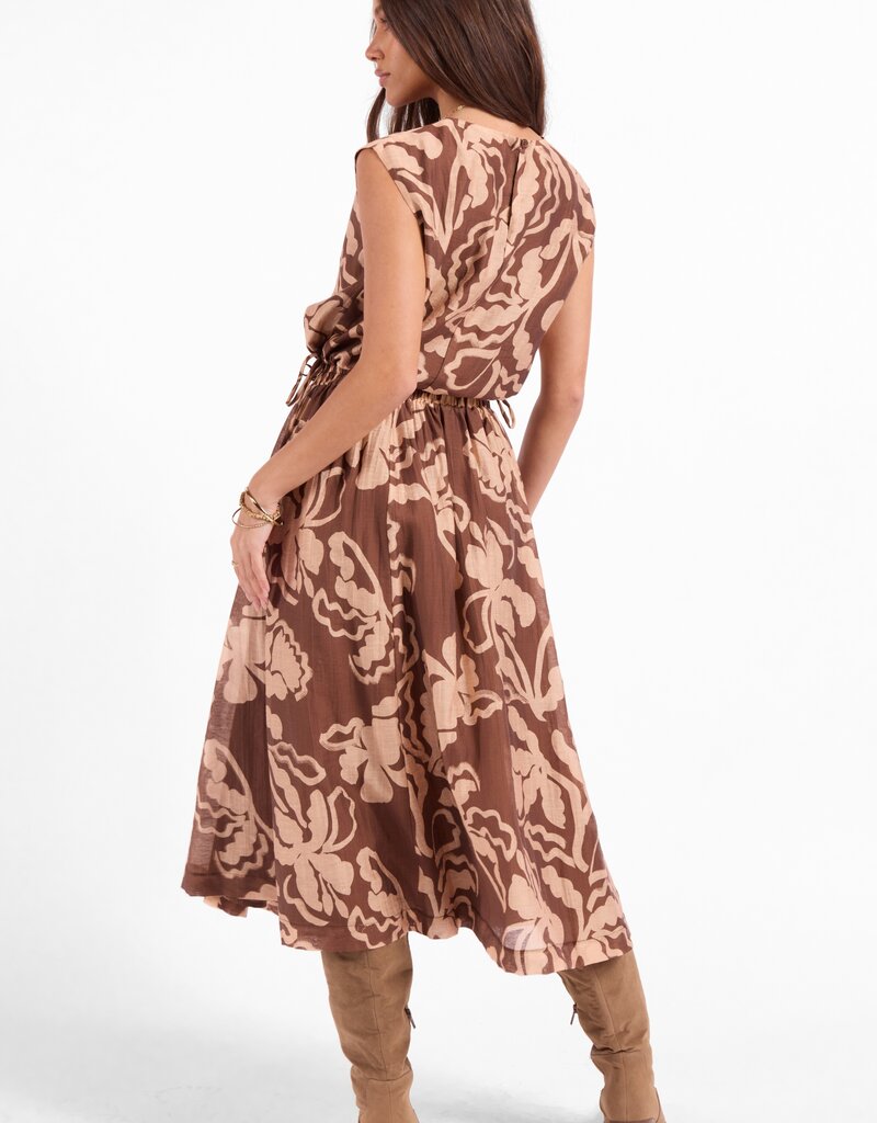 Rustic Charm Midi Skirt