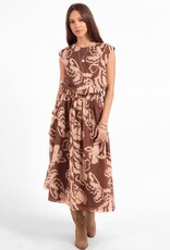 Rustic Charm Midi Skirt