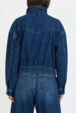 Phantom  Denim Funnel Neck Jacket