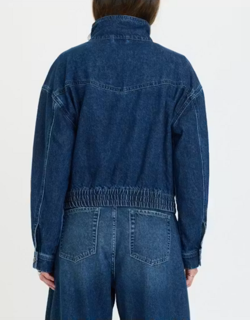 Phantom  Denim Funnel Neck Jacket