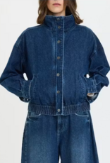 Phantom  Denim Funnel Neck Jacket