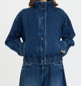 Phantom  Denim Funnel Neck Jacket