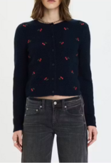 Muse Embroidered Fitted Cardigan