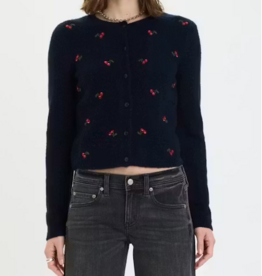 Muse Embroidered Fitted Cardigan