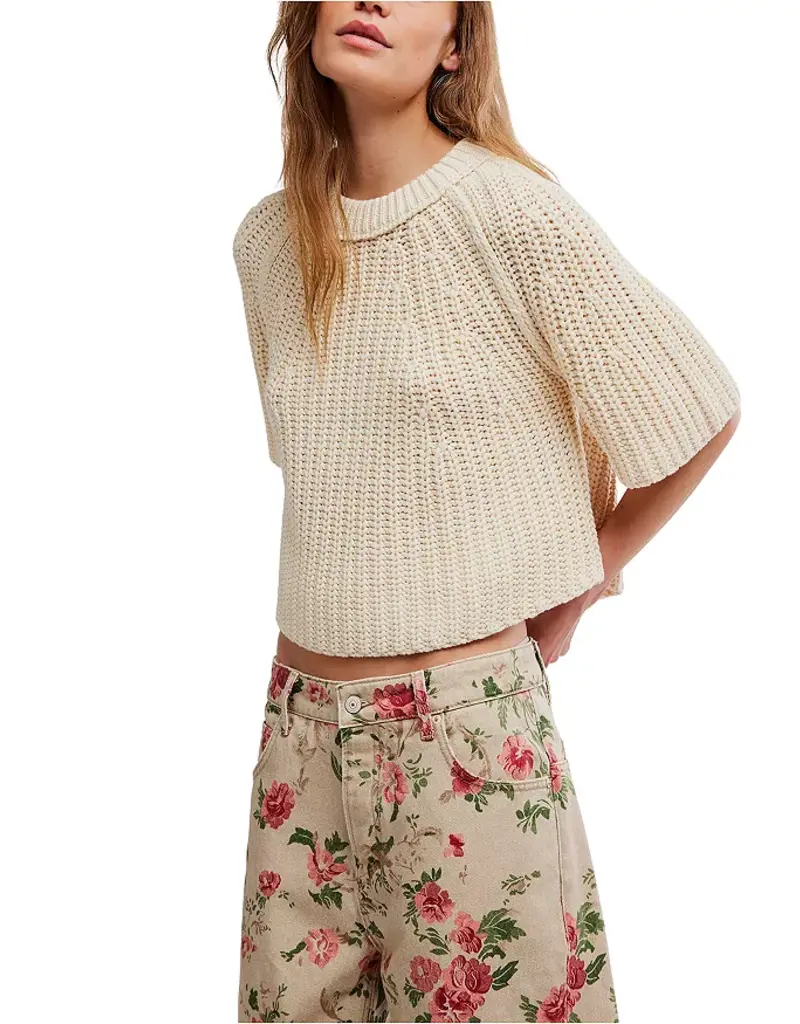 Free People Amy Sweater Tee