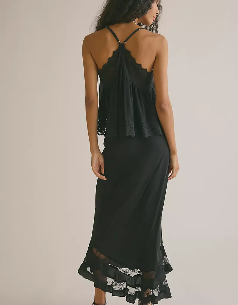 Free People Long Lost Lover 1/2 Slip Skirt