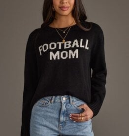Panache Apparel Football Mom Sweater