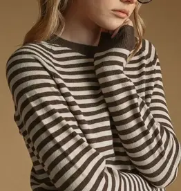 Striped Knit Sweater