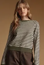 Striped Knit Sweater